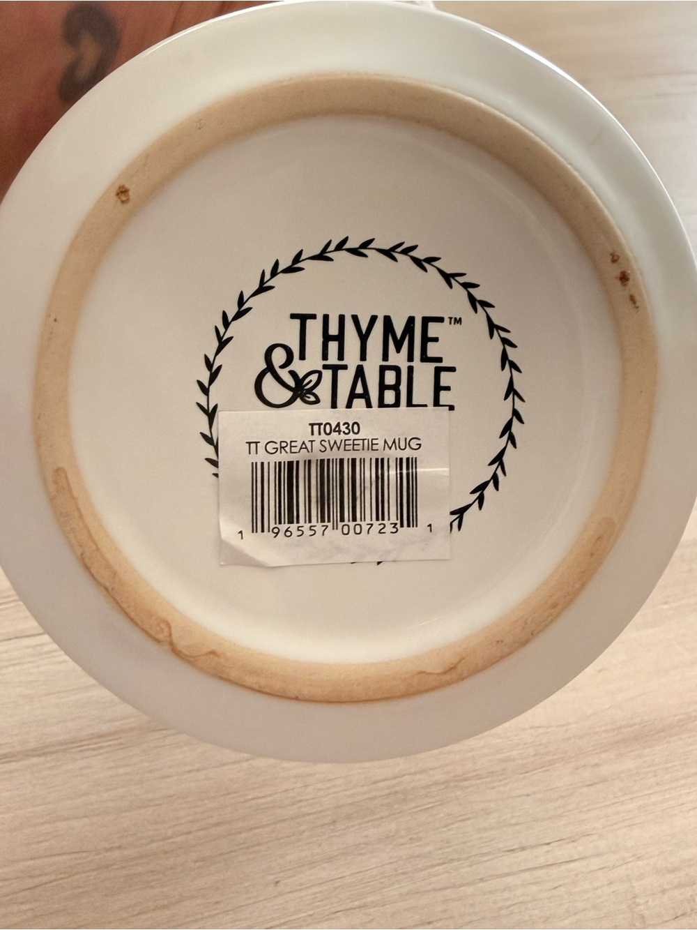Thyme & Table "You're Doing Great Sweetie" Motivational Coffee Mug - Picture 3 of 3